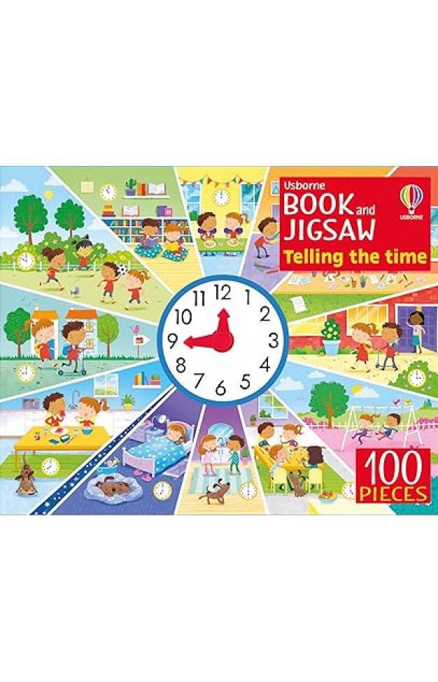 Usborne Book and Jigsaw Telling the Time